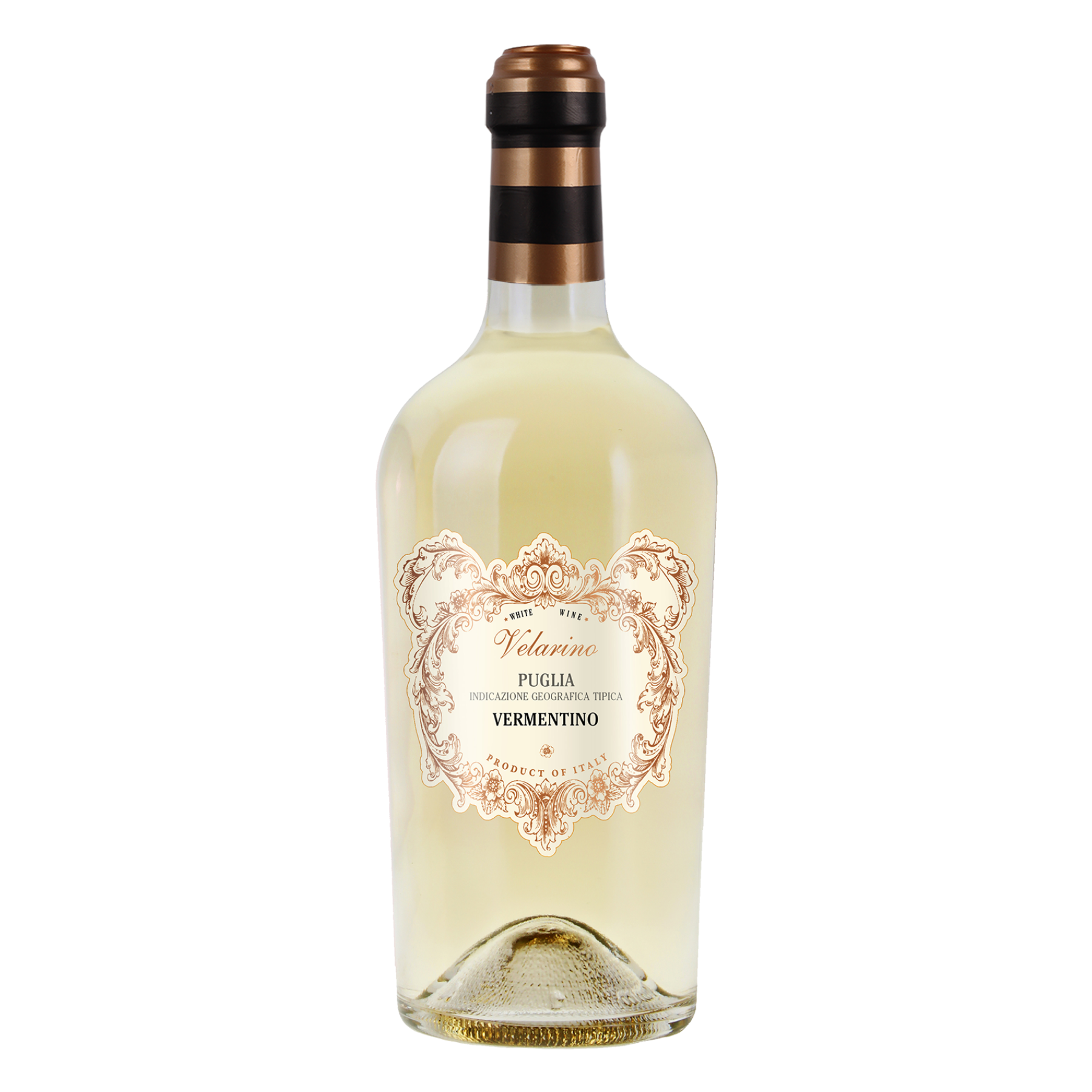 Вино Velarino Vermentino Puglia сухе біле 12.5% 0.75 л